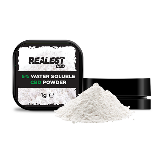 Realest CBD 5% Water Soluble CBD Powder (BUY 1 GET 1 FREE)