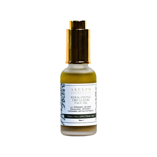 Ascend 150mg CBD Rebalancing Lustre Face Oil - 30ml