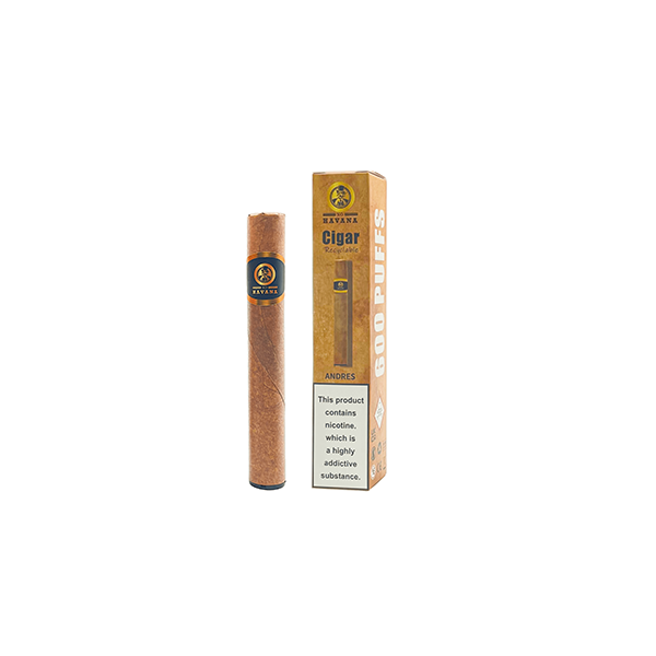 20mg XO Havana Disposable Cigar Vape - 600 Puffs