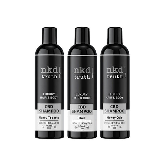 NKD 150mg CBD Hair and Body Shampoo 250ml