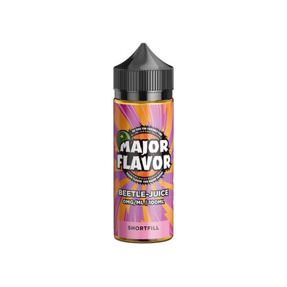 Major Flavor 100ml Shortfill 0mg (70VG/30PG)