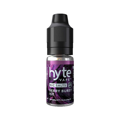 20mg Hyte Vape 10ml Nic Salts (50VG/50PG)