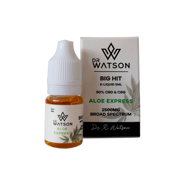 Dr Watson Big Hit 2500mg CBD & CBG E-liquid 5ml