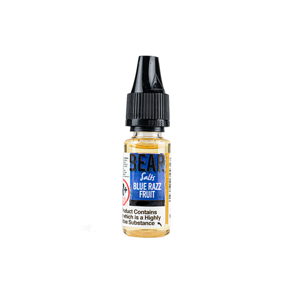 10mg Bear Flavours Vape 10ml Nic Salts (50VG/50PG)