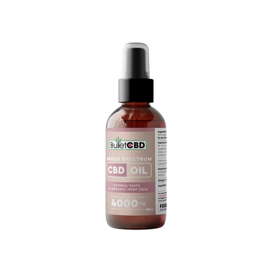 Bullet CBD 4000mg Broad Spectrum CBD Oil Spray - 50ml