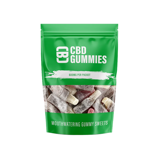 CBD Asylum 600mg Cola Gummies Ct Pouch (BUY 1 GET 2 FREE)