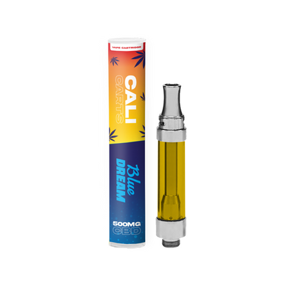 CALI CARTS 500mg CBD Vape Cartridge - Terpene Flavoured