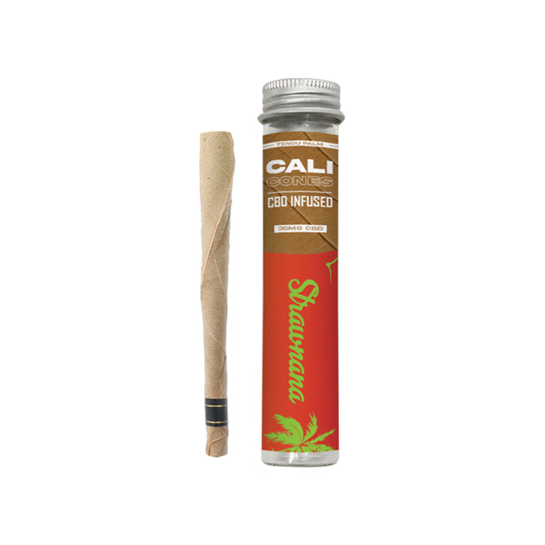 CALI CONES Tendu 30mg Full Spectrum CBD Infused Palm Cone - Strawnana