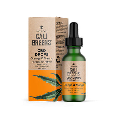 Cali Greens 3000mg CBD Oral Drops - 30ml