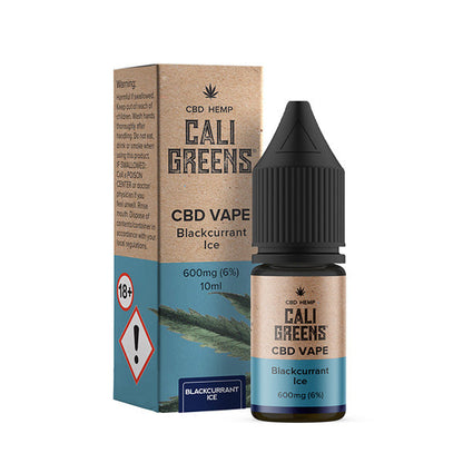 Cali Greens 600mg CBD Vape E-liquid 10ml