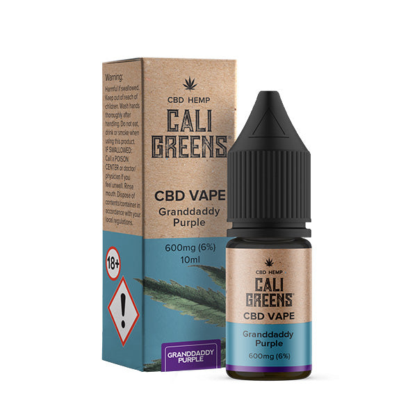 Cali Greens 600mg CBD Vape E-liquid 10ml