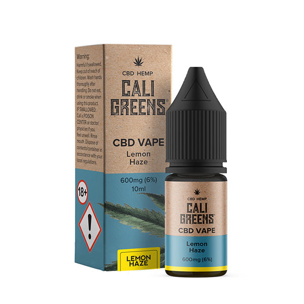 Cali Greens 600mg CBD Vape E-liquid 10ml