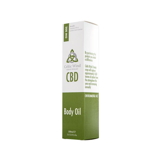 Celtic Wind Crops 200mg CBD Body Oil - 100ml (BUY 1 GET 1 FREE)