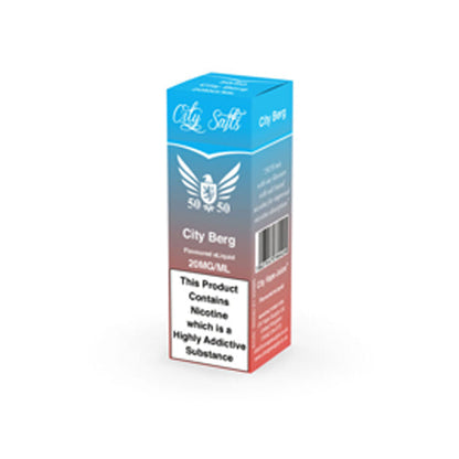 20MG City Vape Flavoured Nic Salt (50VG/50PG)