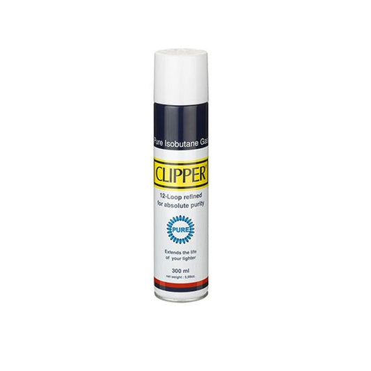 Clipper Isobutane Pure Gas Lighter 300ML