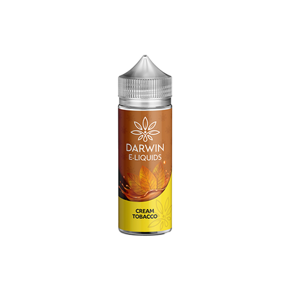 Darwin E Liquids 100ml Shortfill 0mg (70VG/30PG)