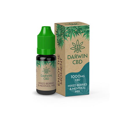 Darwin 1000mg CBD Isolate E-Liquid 10ml