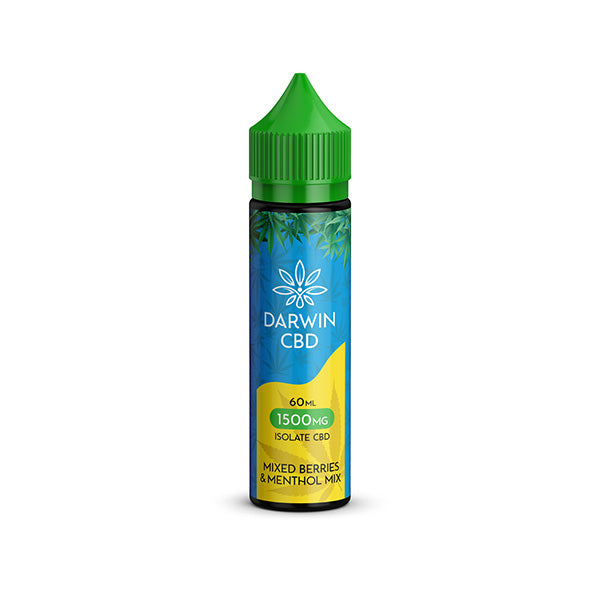 Darwin 1500mg CBD Isolate E-Liquid 60ml (BUY 1 GET 1 FREE)