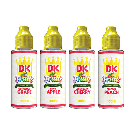 DK Fruits 100ml Shortfill 0mg (70VG/30PG)