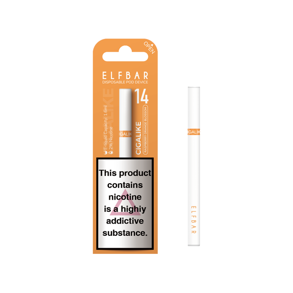 EXPIRED :: 20mg ELF Bar Cigalike Disposable Vape Pod 400 Puffs