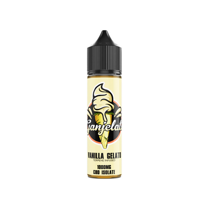 Ganjelato 1000mg CBD Isolate E-liquid 50ml (50VG/50PG)