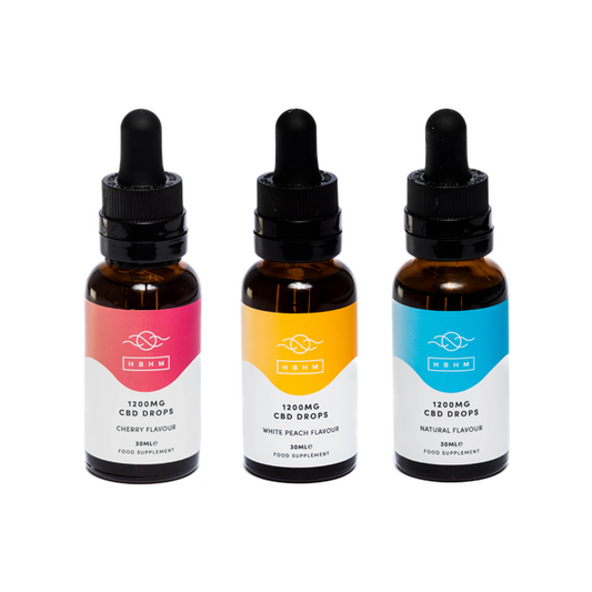 HBHM 1200mg CBD MCT Oil Bundle - 30ml