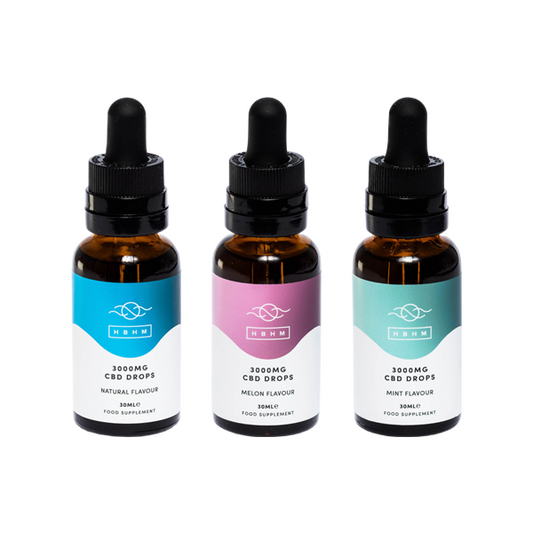 HBHM 3000mg CBD MCT Oil Bundle - 30ml