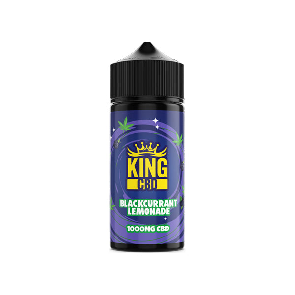 King CBD 1000mg CBD E-liquid 120ml (80VG/20PG) (BUY 1 GET 1 FREE)