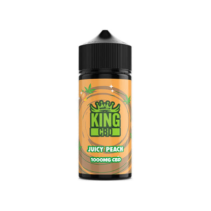 King CBD 1000mg CBD E-liquid 120ml (80VG/20PG) (BUY 1 GET 1 FREE)