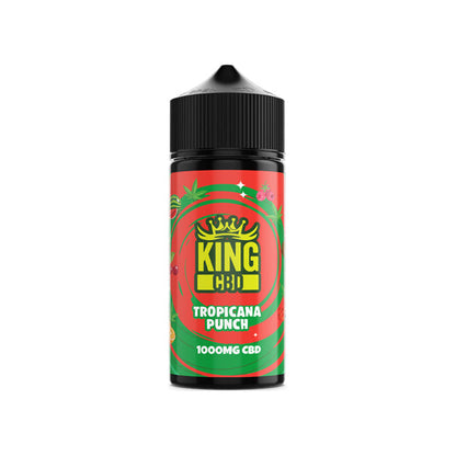 King CBD 1000mg CBD E-liquid 120ml (80VG/20PG) (BUY 1 GET 1 FREE)