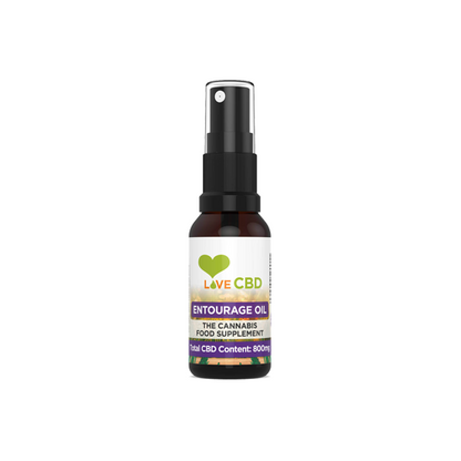 Love CBD 800mg Entourage CBD Oil Spray - 20ml