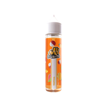 My E-liquids Delicious Fruits 50ml Shortfills 0mg (70VG/30PG) :: Short Dated Stock ::