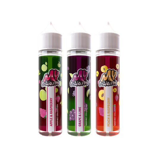 My E-liquids Sherbet Collection 50ml Shortfills 0mg (70VG/30PG) :: Short Dated Stock ::