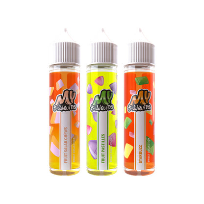 My E-liquids Sweet As Candy 50ml Shortfills 0mg (70VG/30PG) :: Short Dated Stock ::