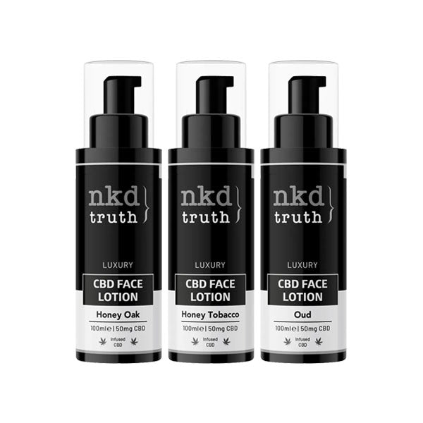 NKD 50mg CBD Face Lotion - 100ml