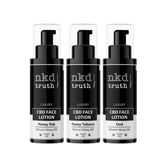 NKD 50mg CBD Face Lotion - 100ml