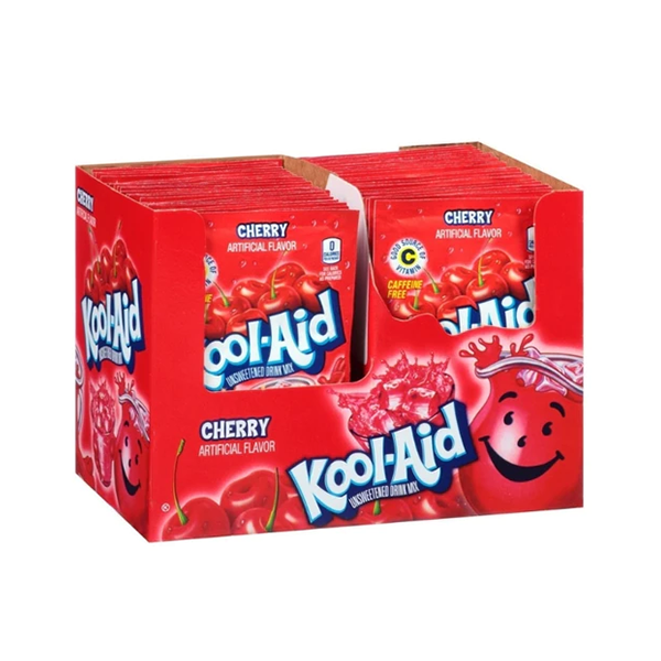 USA Kool-Aid Unsweetened Drink Mix - 48 Packets - Past / Best Before date