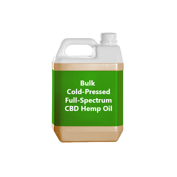 Bulk Cold Pressed Full Spectrum CBD Hemp Oil (up to 10%)