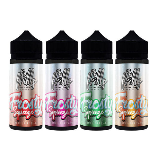 No Frills Collection Frosty Squeeze 80ml Shortfill 0mg (80VG/20PG)