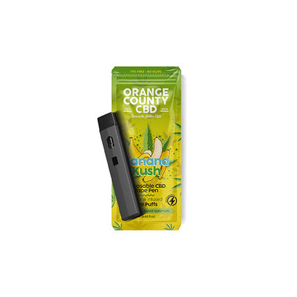 Orange County CBD 600mg CBD Disposable Vape - 1ml 700 Puffs ::Short Dated Stock::