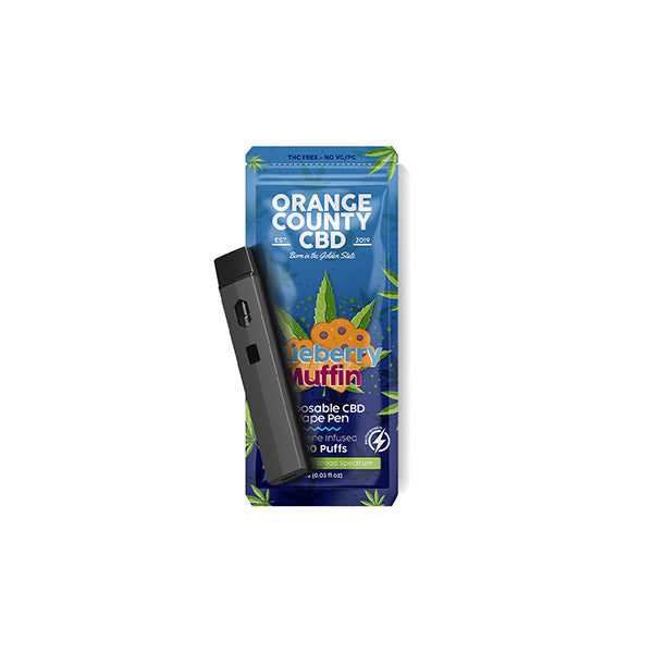 Orange County CBD 600mg CBD Disposable Vape - 1ml 700 Puffs