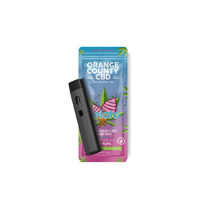 Orange County CBD 600mg CBD Disposable Vape - 1ml 700 Puffs ::Short Dated Stock::