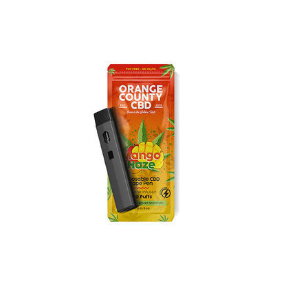 Orange County CBD 600mg CBD Disposable Vape - 1ml 700 Puffs