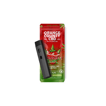 Orange County CBD 600mg CBD Disposable Vape - 1ml 700 Puffs ::Short Dated Stock::