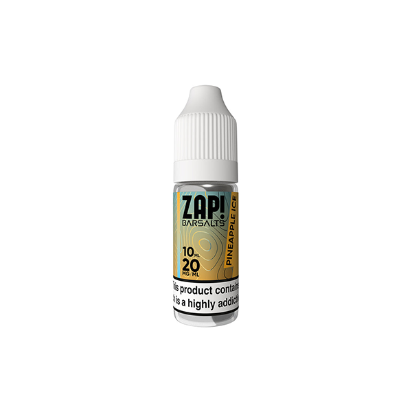 20mg ZAP! Bar Salts Nic Salt 10ml (50VG/50PG)