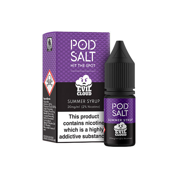 11mg Pod Salt Fusions 10ml Nic Salt (50VG/50PG)