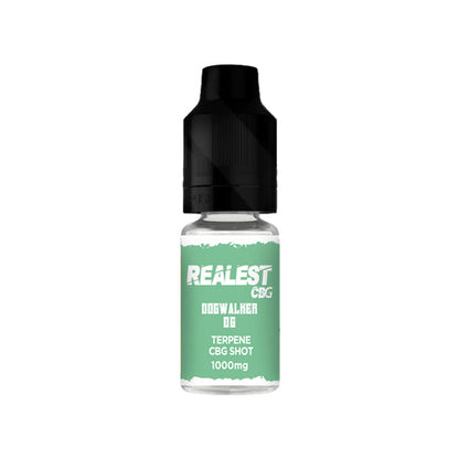 Realest CBD 1000mg Terpene Infused CBG Booster Shot 10ml (BUY 1 GET 1 FREE)