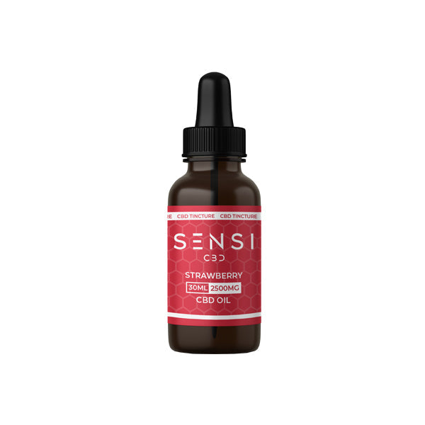 Sensi CBD 2500mg CBD Broad-Spectrum Tincture Oil 30ml (BUY 1 GET 1 FREE)