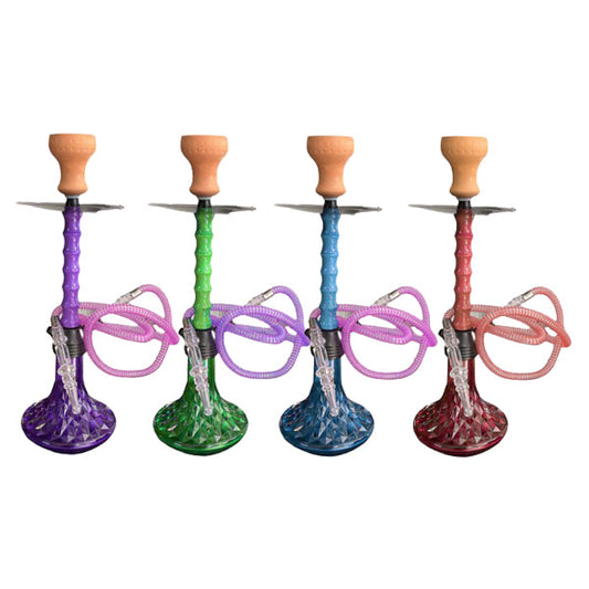 Medium Silicone Plastic Single Hose Shisha Hookah - GS0981 (#6)