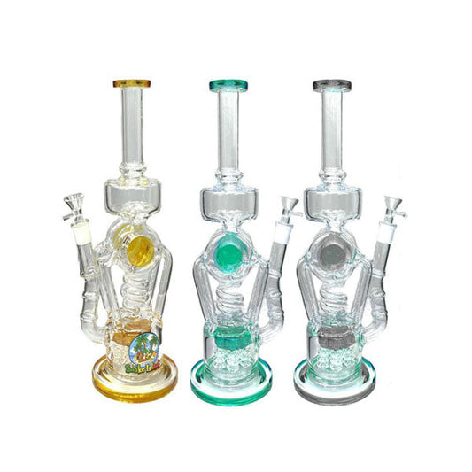 14" The Smoke Island Multi Chamber Glass Bong - GBS2168